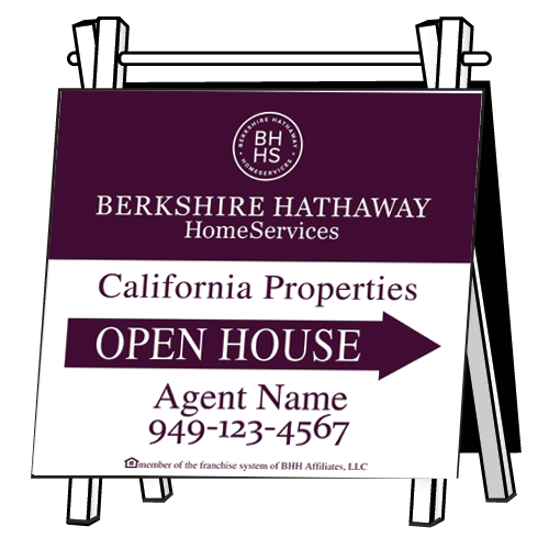 berkshire hathaway open house signs